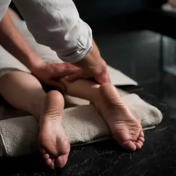 Foot massage treatment at Apple Thai Massage